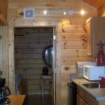 Kitchenette in Jack's Little Log Cabin